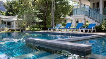 Vil·la Deluxe, vistes al jardí | Piscina