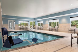 Indoor pool, outdoor pool