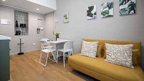 Appartamento (1 Bedroom) | Area soggiorno