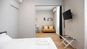 公寓 (1 Bedroom) | 1 多间卧室、熨斗/熨衣板、床单