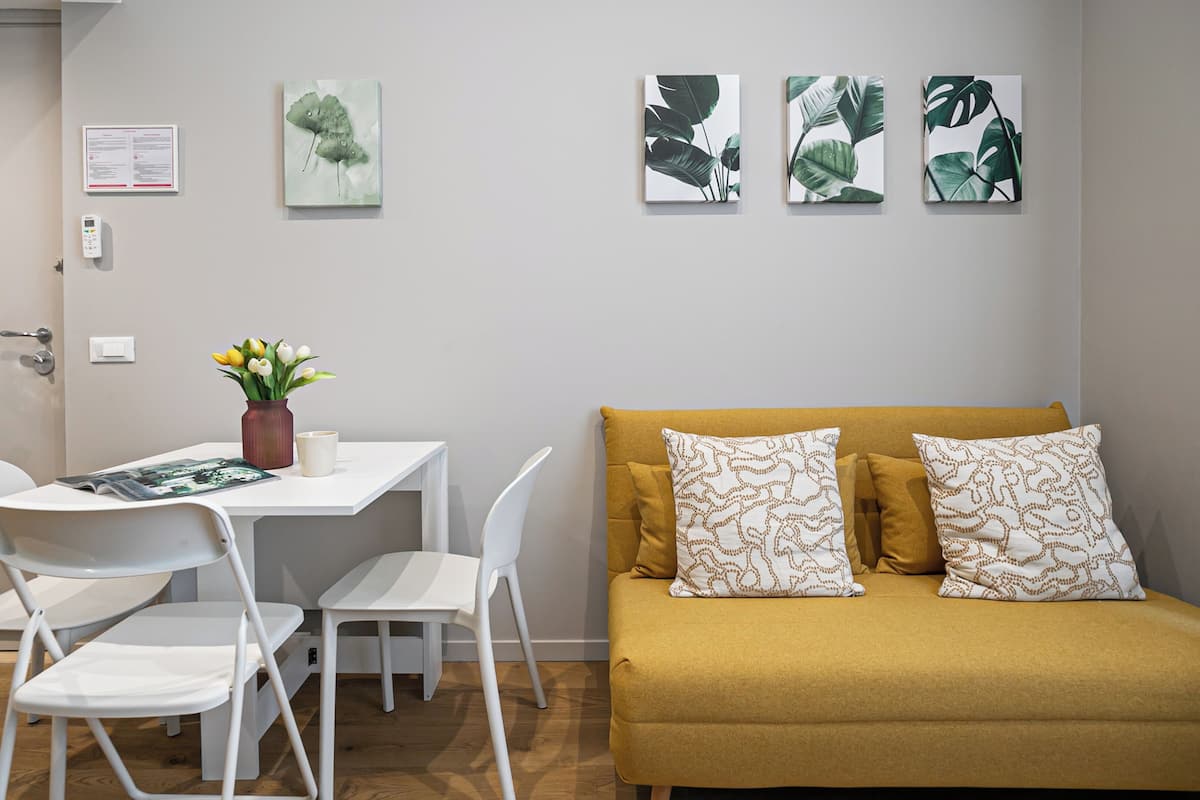 Appartamento (1 Bedroom) | Area soggiorno