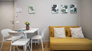 Appartamento (1 Bedroom) | Area soggiorno