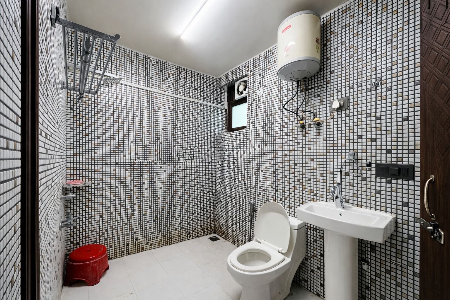 Deluxe-Doppelzimmer, Balkon, Stadtblick | Badezimmer