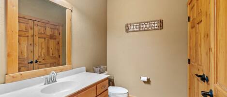 Hair dryer, towels
