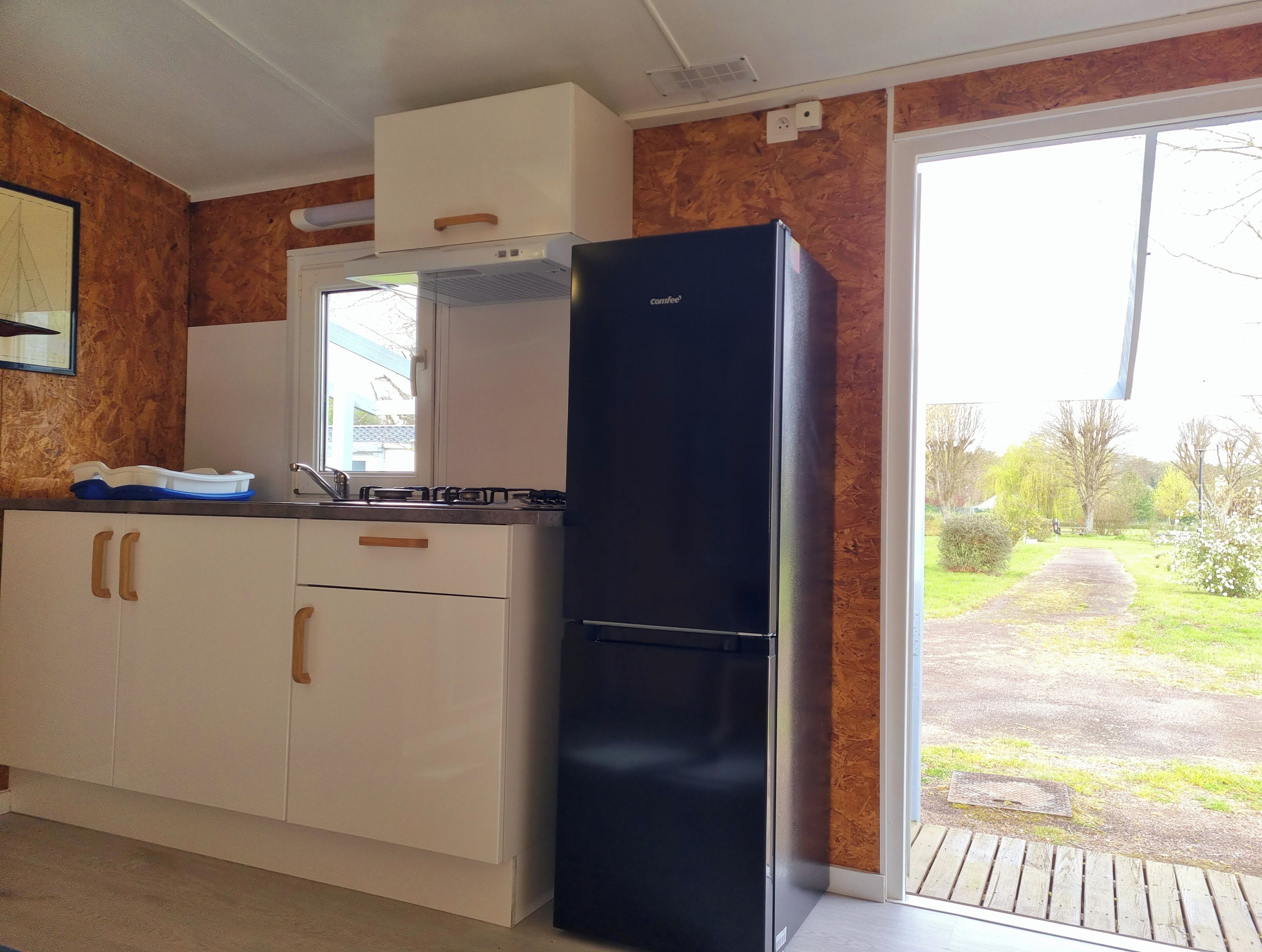 Klassieke stacaravan | Privékeuken