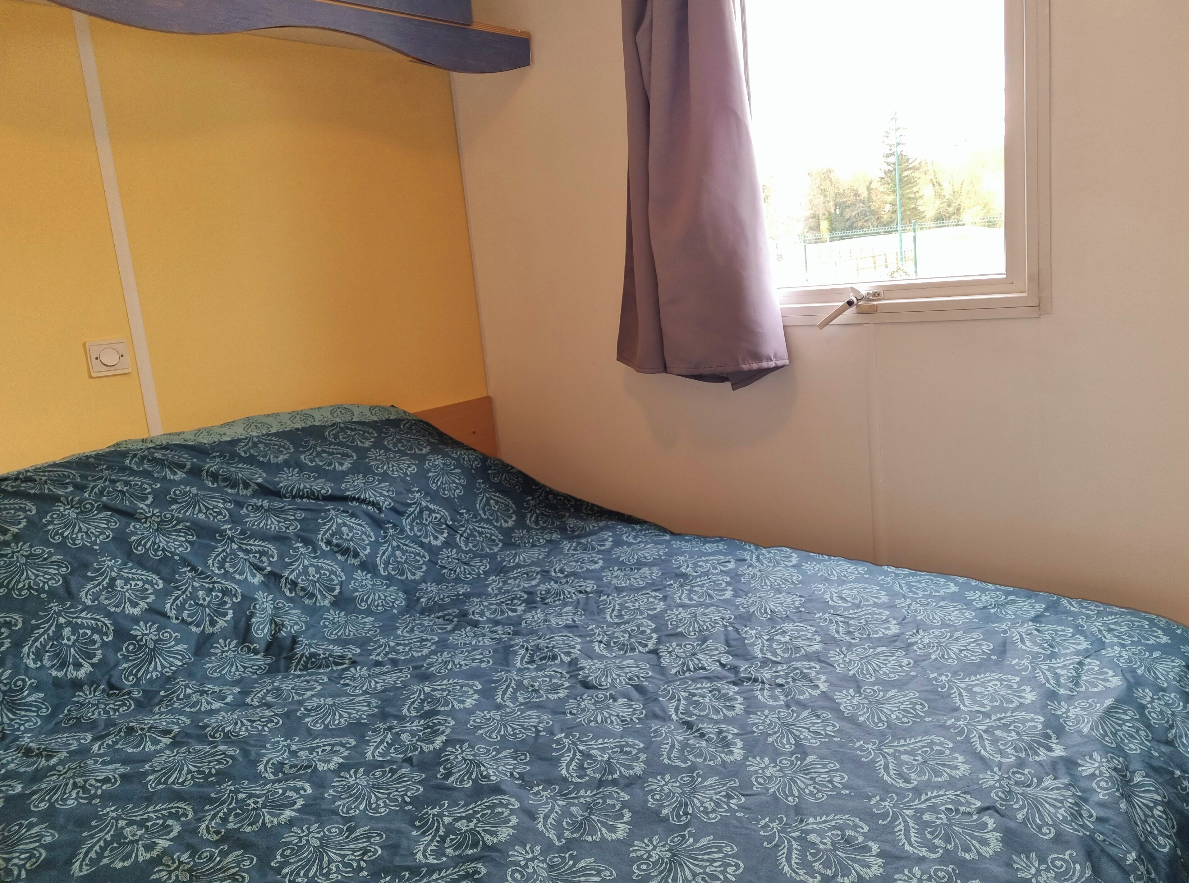 Klassieke stacaravan, 2 slaapkamers