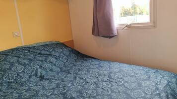 Klassieke stacaravan, 2 slaapkamers