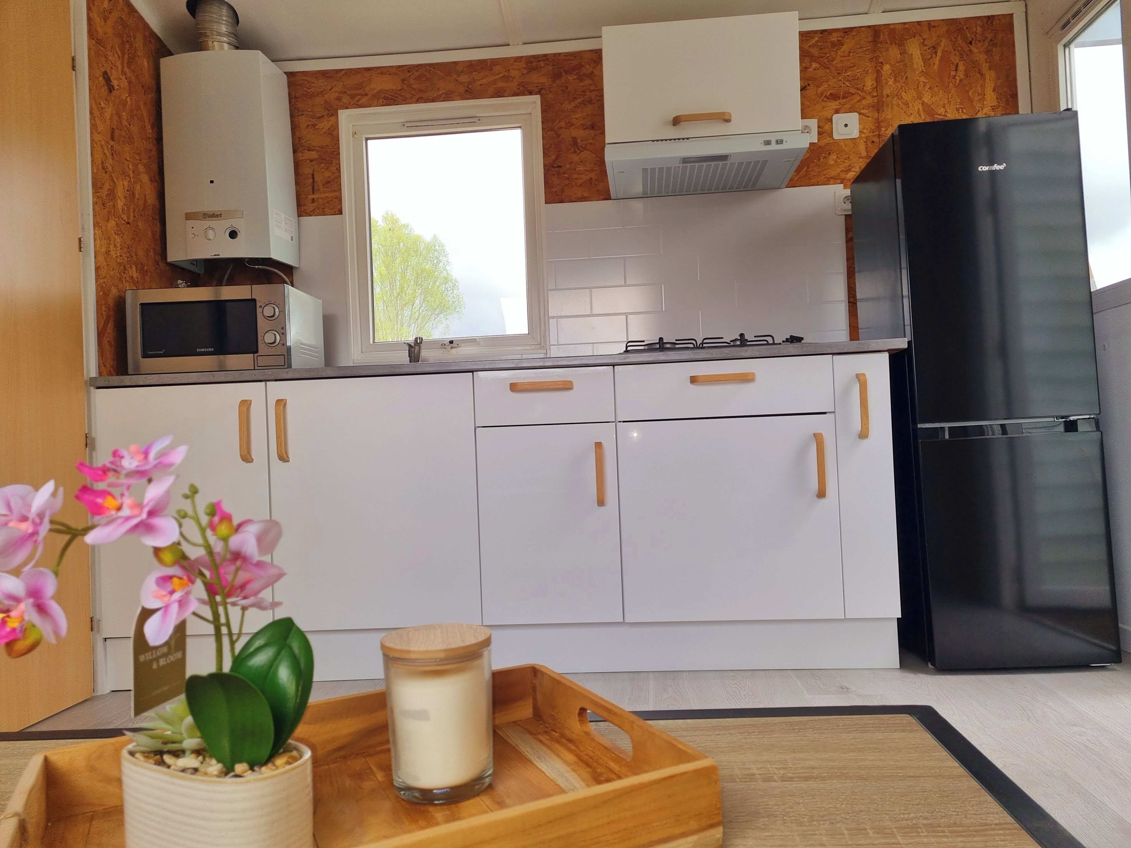 Mobile Home Classique, 2 chambres | Cuisine privée