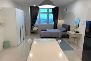 1 chambre, lit parapluie, accès Internet, draps fournis