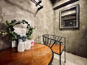 Family Room, Shared Bathroom | Interior