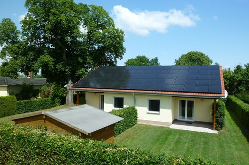 Vacation apartment Haus Vietzen 1 with garden and terrace in Rechlin, also for dogs