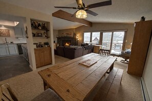 Interior - Cozy Mountain Escape with Fireplace, Views, Balcony & Easy Ski Access (Durango)