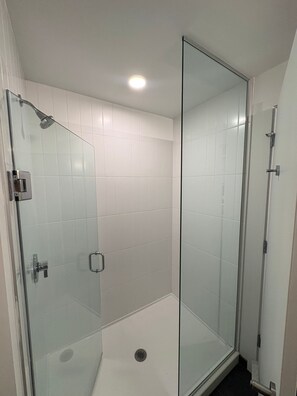Shower, towels, toilet paper - Cozy 1-bedroom apartment in downtown Chicago with AC and gym access (Chicago)