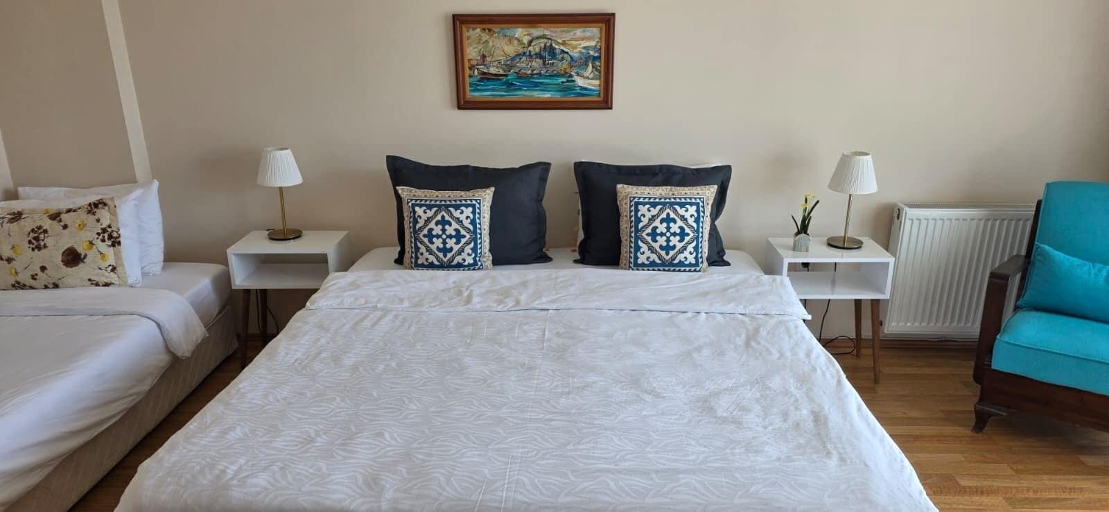 Familienzimmer, Balkon, Bergblick