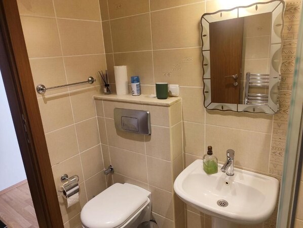 Deluxe Apartment, Balcony, Mountain View | Bathroom - Ephesus Suites (Selçuk)