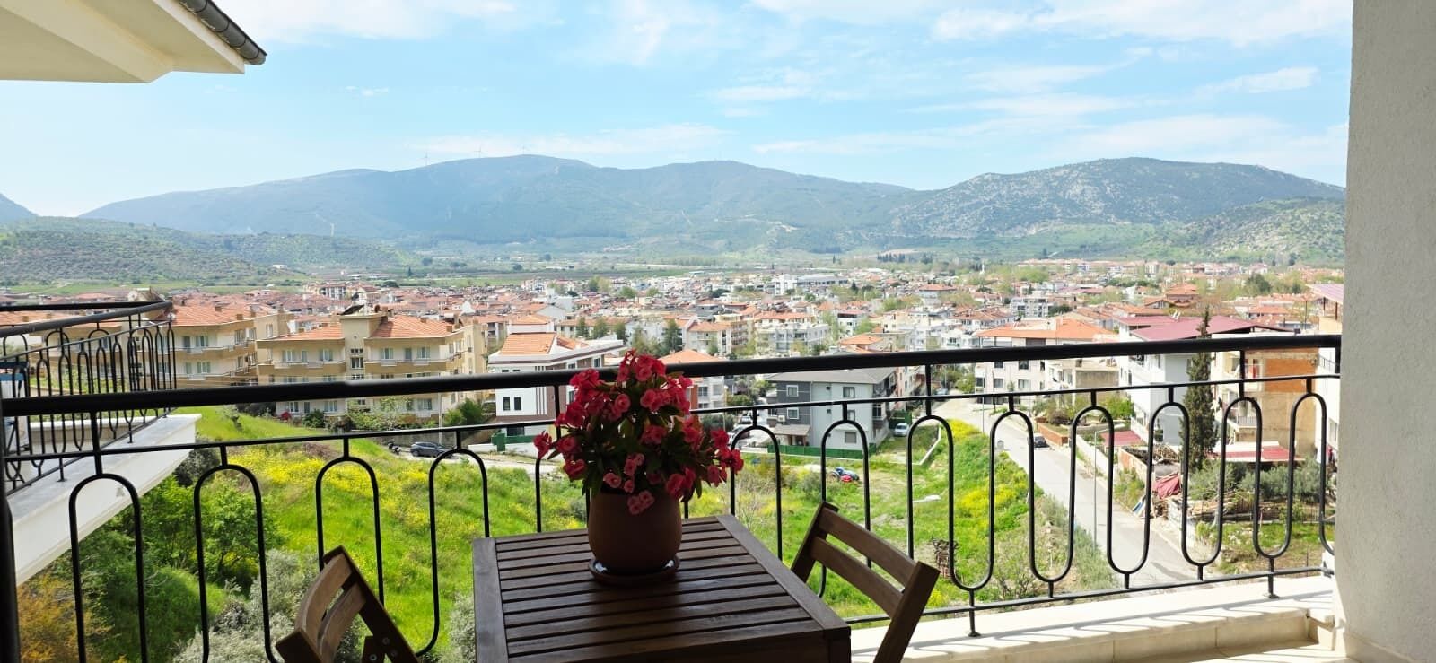 Deluxe-Doppelzimmer, Balkon, Bergblick | Balkon