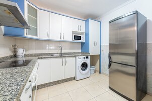 Apartamento, 2 habitaciones, fumadores, terraza | Lavandería