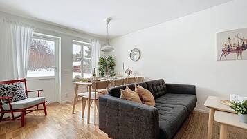Fernseher, Kamin