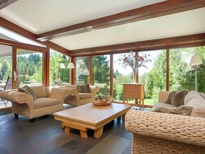 House | Living room - Luxury Ardennes Villa With Pool and Sauna (Stoumont)