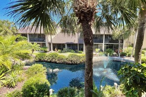 Property grounds - Modern Gold-rated beach chic condo with views of bubbling lagoon! (Saint Augustine)