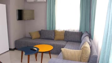 Eenvoudig appartement, 2 slaapkamers | Woonruimte