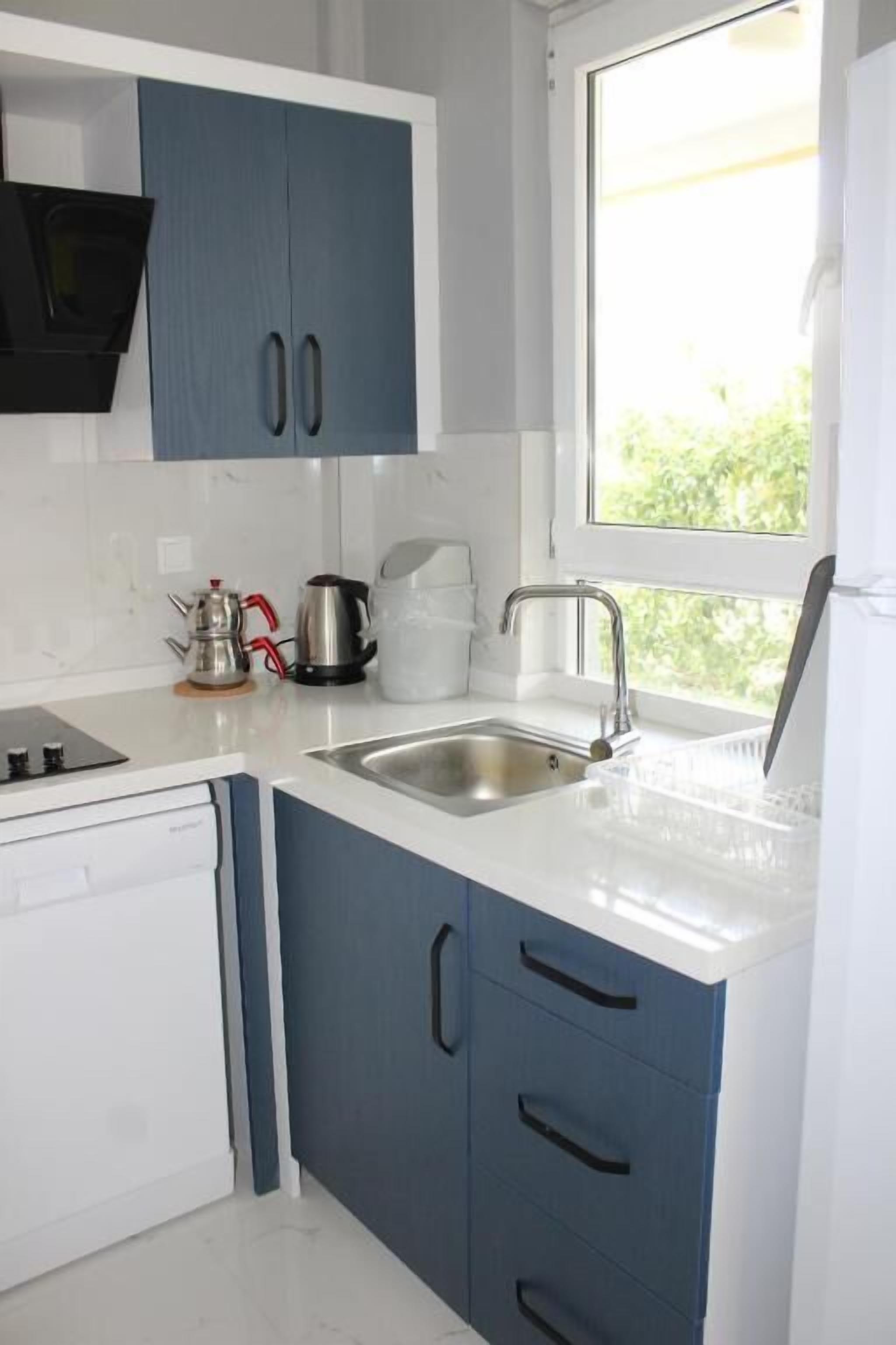 베이직 콘도, 침실 2개 | 전용 주방