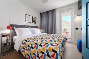 1 bedroom, iron/ironing board, WiFi, bed sheets - Superior apartment with balcony (Split)