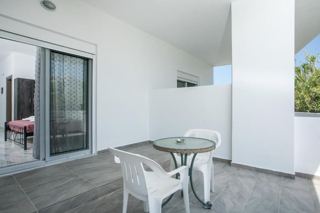 Junior Double Room, Balcony | Outdoor dining