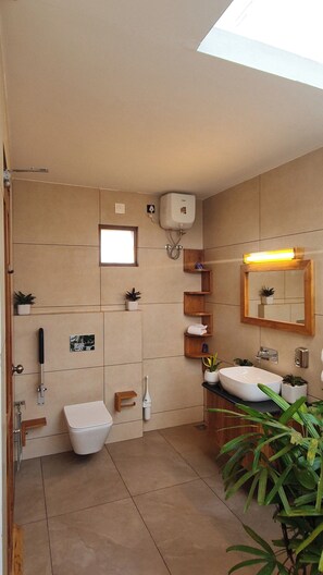 Villa de lujo, vistas al jardín | Baño