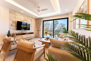 Smart TV, books - Main Level 2BR | Terrace with Beach Views (Huatulco)