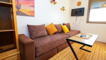 Leilighet – comfort, sjøutsikt | Oppholdsområde