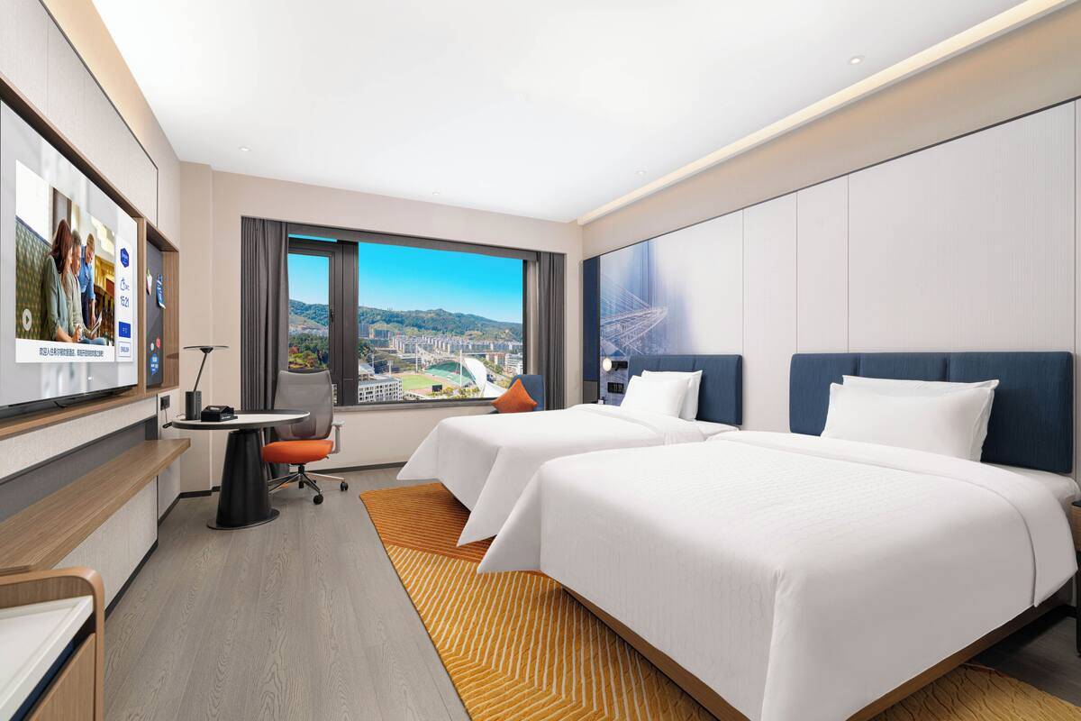 高级双人房或双床房