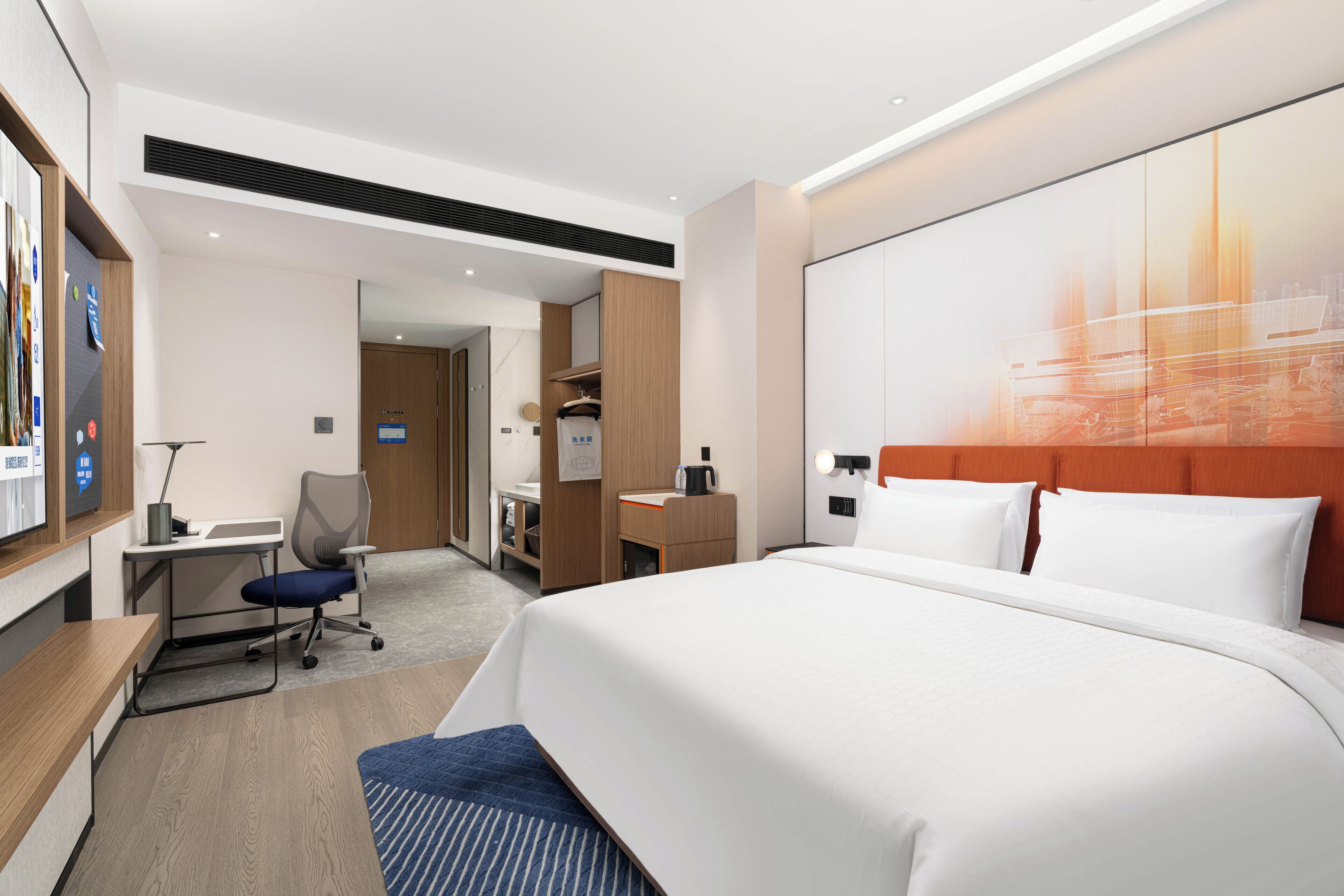 Habitación doble Confort de uso individual, vista a la ciudad