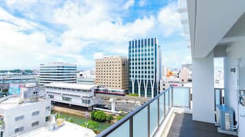 Family Triple Room, Balcony, City View | Free WiFi, bed sheets