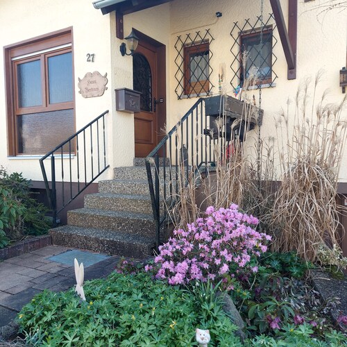 Cozy vacation apartment "Haus Bertram" in Leun. in a quiet rural location.