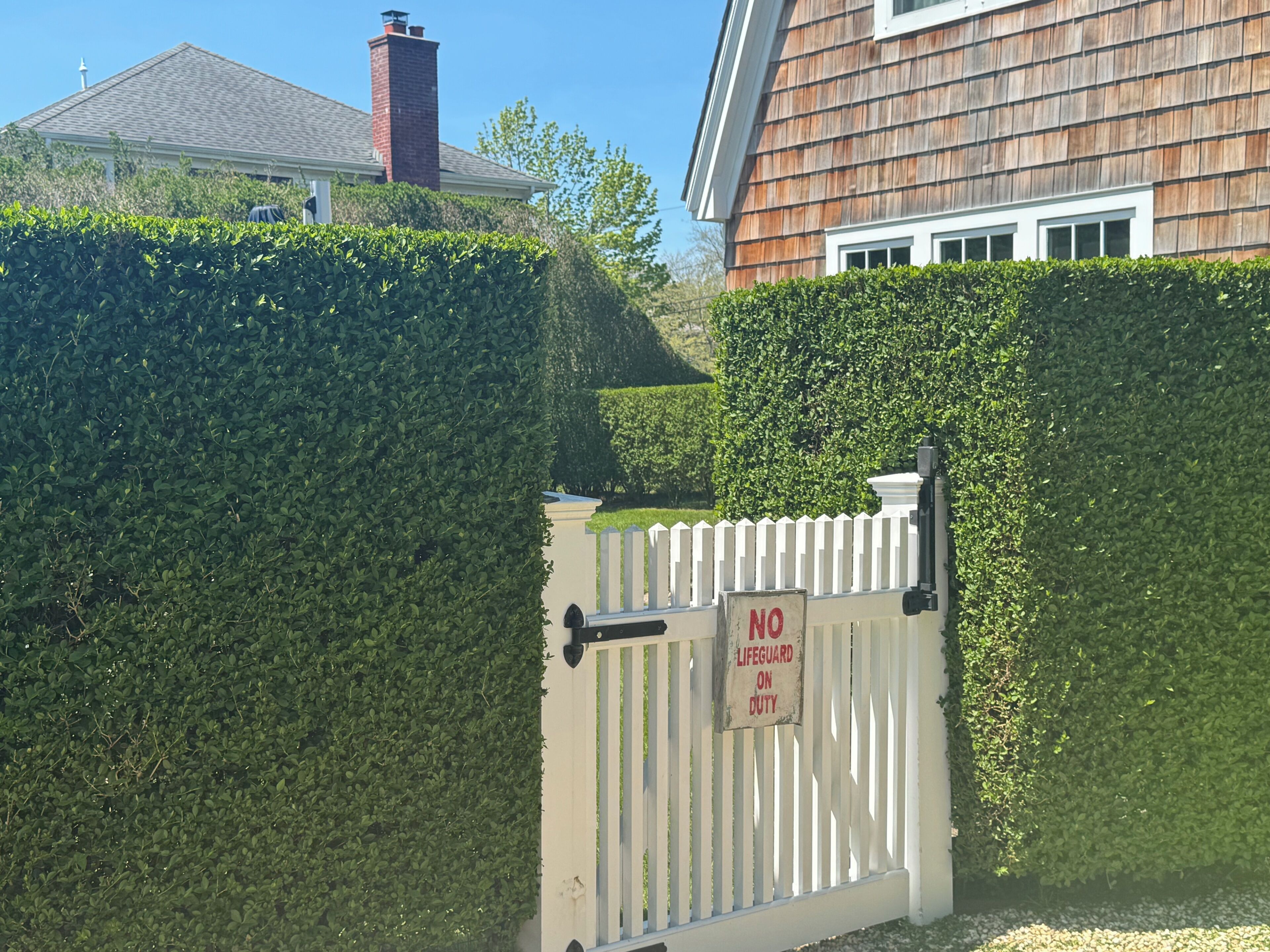 Enceinte de l’hébergement