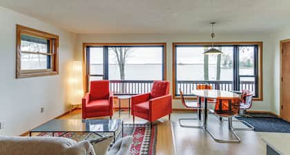 Mille Lacs Lake Cabin: Private Dock, Deck & Grill