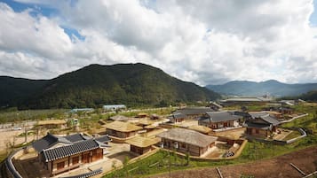 Voorkant van accommodatie