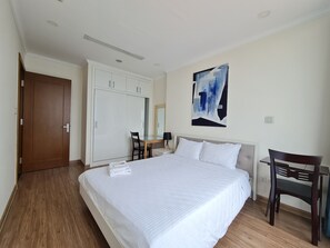 WiFi, bed sheets - 1 Bedroom Apartment for Rent at Vinhomes Central Park (Thành phố Hồ Chí Minh)