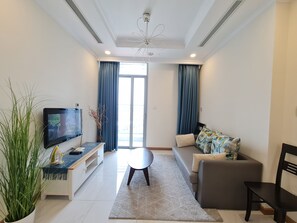 Living area - 1 Bedroom Apartment for Rent at Vinhomes Central Park (Thành phố Hồ Chí Minh)