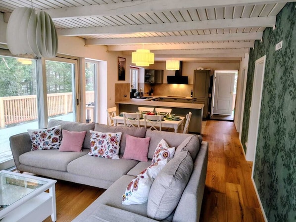 Área de sala de estar