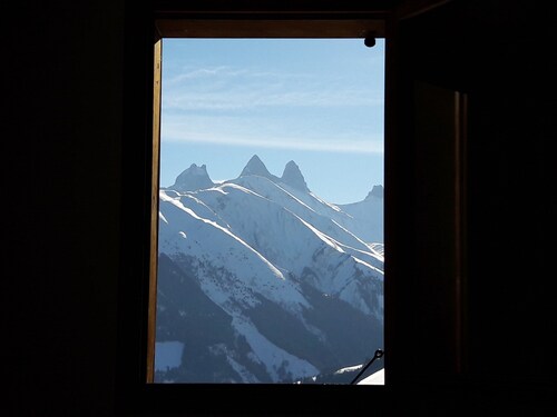 Appartement « Vue sur les Aiguilles » : balcon, vue montagne et Wi-Fi à Saint-Jean-d'Arves