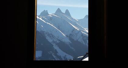 Appartement « Vue sur les Aiguilles » : balcon, vue montagne et Wi-Fi à Saint-Jean-d'Arves