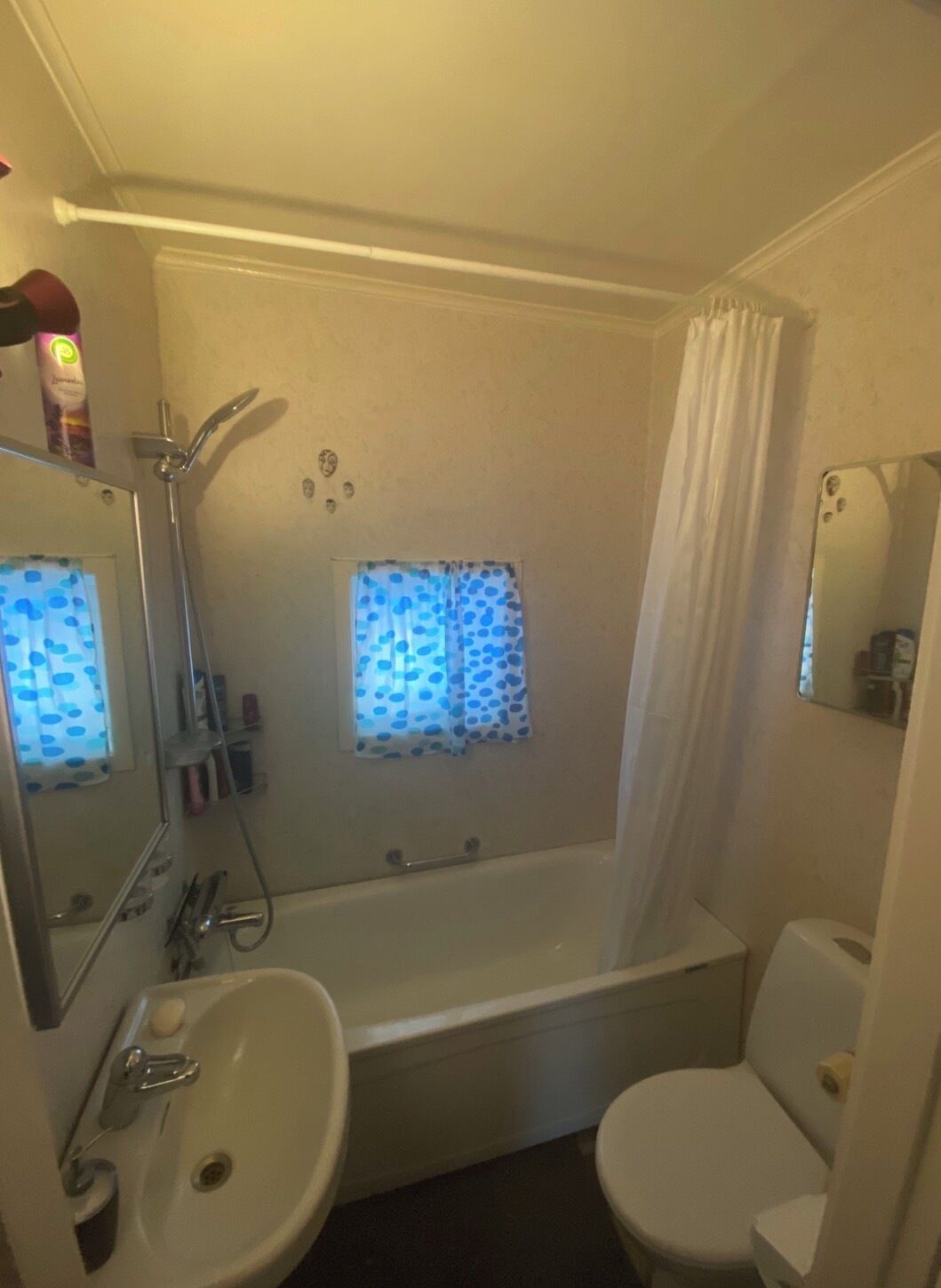Dortoir Partagé, 3 chambres, fumeur, balcon | Salle de bain