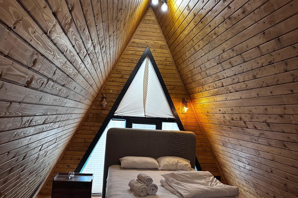 Comfort bungalow, magnetron, uitzicht op bergen | Gratis wifi, beddengoed