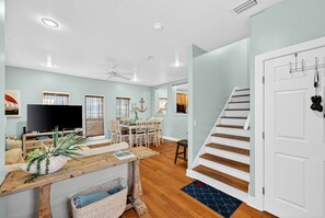 Smart TV, video games - Blue Haven  | Walk to Beach | 4BR Coastal Retreat (Santa Rosa Beach)