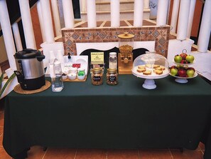 Kontinental frokost er inkludert hver dag