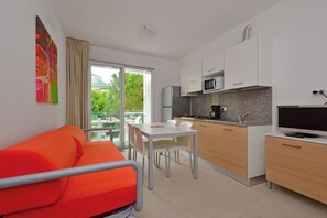 Apartment, 2 Bedrooms, Balcony | Living room - Relaxing Stay in a Beachside Flat (Lignano Sabbiadoro)