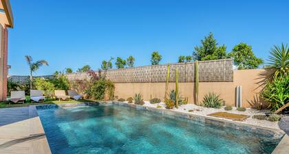 Villa luxe vue Atlas - 6CHB - Piscine chauffée - Cinéma - Gym - Billard