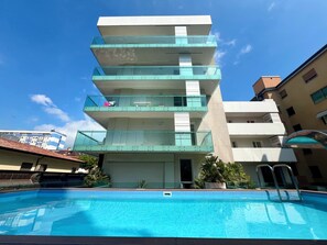 Apartment, 1 Bedroom, Balcony | Pool - Comfortable Vacation Retreat With Balcony (Lignano Sabbiadoro)
